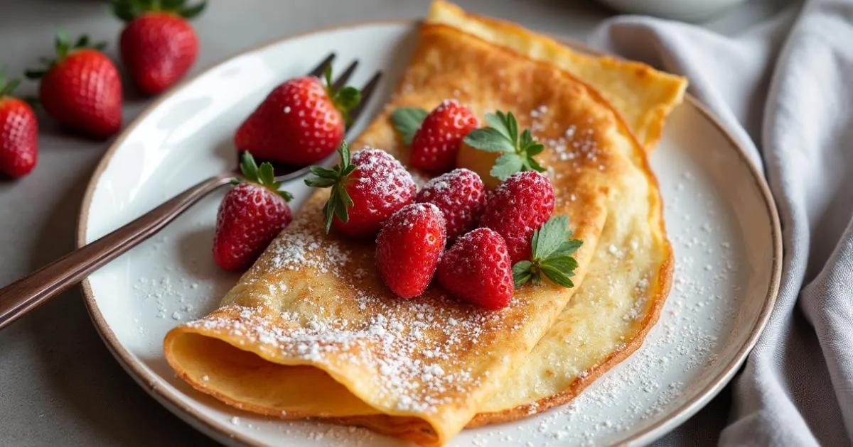 Crêpes Rezept Süß