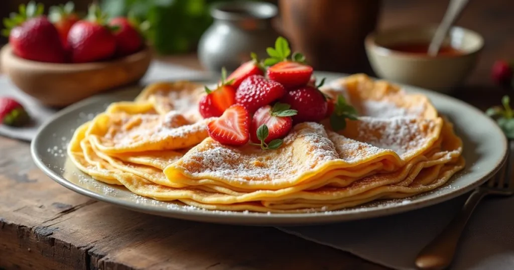 Einfaches Crêpes Rezept