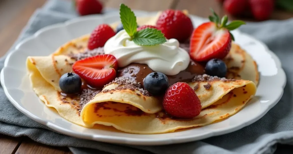 Einfaches Crêpes Rezept